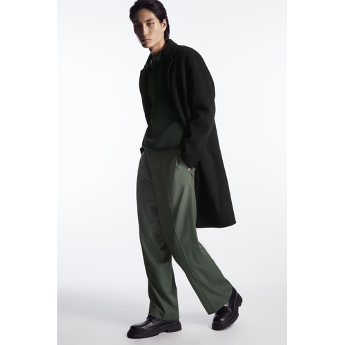COS STRAIGHT-LEG RELAXED WOOL PANTS