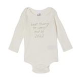 COTTON ON Organic Newborn Long Sleeve Bubbysuit (Infant)