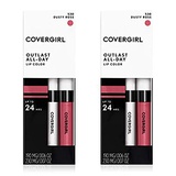 Covergirl Outlast All-day Moisturizing Lip Color, Dusty Rose, Pack of 4
