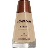 COVERGIRL Clean Normal Skin Foundation (Packaging May Vary) , 125 BUFF BEIGE