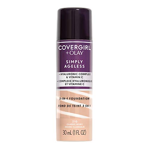 Covergirl & Olay Simply Ageless 3-in-1 Liquid Foundation, Classic Ivory