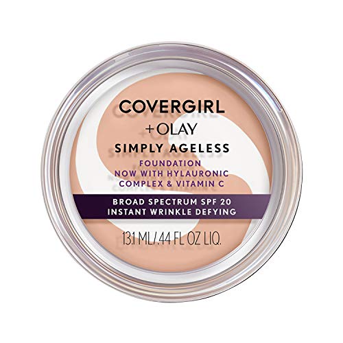 Covergirl & Olay Simply Ageless Instant Wrinkle-Defying Foundation, 210 Classic Ivory