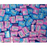 CRAZYOUTLET Easter Wonka Nerds Hoppin Candy, Pastel Blue and Pink Mini Box - 77 Count, 2.5 Lbs