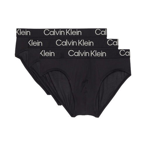 캘빈클라인 Calvin Klein Underwear Eco Pure Modal Hip Brief 3-Pack