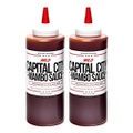 Capital City Mild Mambo Sauce - A Washington DC Wing Sauce (12 oz); Perfect for wings, chicken, pork, beef, and seafood (2 Pack)
