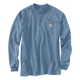 Carhartt Big & Tall Flame-Resistant Force Cotton Long Sleeve T-Shirt