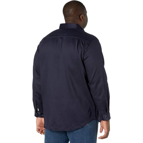 칼하트 Carhartt Big & Tall Flame-Resistant LW Twill Shirt