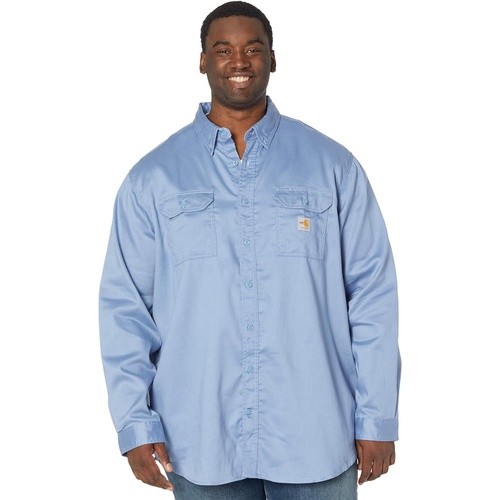 칼하트 Carhartt Big & Tall Flame-Resistant Lightweight Twill Shirt