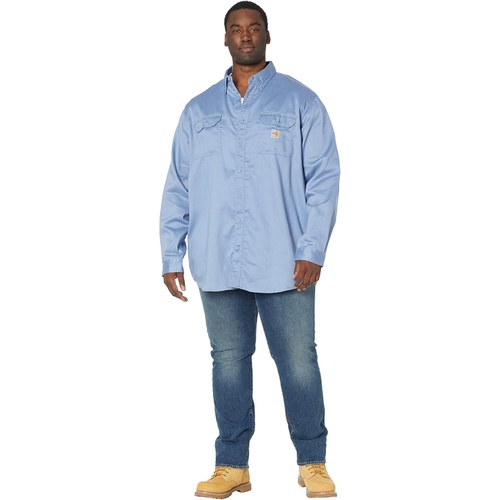 칼하트 Carhartt Big & Tall Flame-Resistant Lightweight Twill Shirt