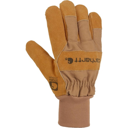 칼하트 Carhartt Mens Wb Suede Leather Waterproof Breathable Work Glove