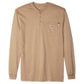 Carhartt Flame-Resistant Force Cotton Long Sleeve Henley