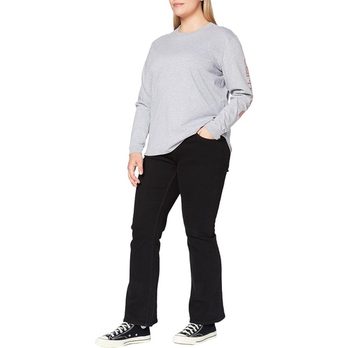 칼하트 Carhartt Plus Size Loose Fit Long Sleeve Graphic T-Shirt