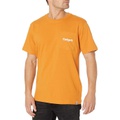 Mens Carhartt Relaxed Fit Heavyweight Short Sleeve Line Graphic T-Shirt