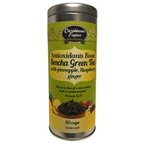Caribbean Fusion Sauces and Spices Caribbean Fusion - Sencha Green Tea with pineapple, Raspberry leaves and ginger loose leaf