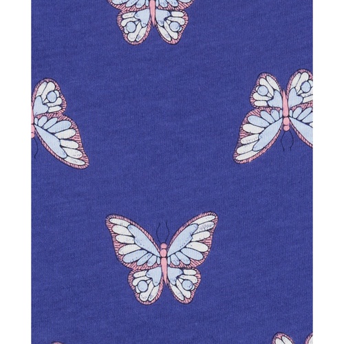 카터스 Toddler Girls Butterfly-Print Cotton Romper