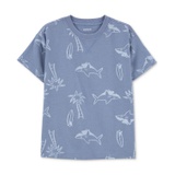 Toddler Boys Shark Graphic T-Shirt