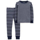 Carters 2-Piece Striped Snug Fit Cotton PJs