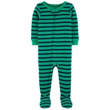 Carters Baby 1-Piece Striped Snug Fit Cotton Footie PJs