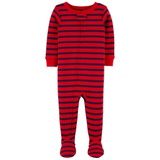 Carters Baby 1-Piece Striped Snug Fit Cotton Footie PJs