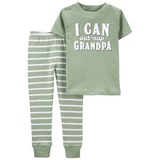 Carters Baby 2-Piece Grandpa 100% Snug Fit Cotton PJs