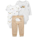 Carters Baby 3-Piece Lamb Outfit Set