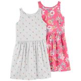 Carters 2-Pack Jersey Dresses