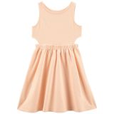 Carters French Terry Side Cut-Out Dress