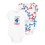 Carters 2-Pack 4th Of July Bodysuits