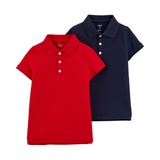 Carters 2-Pack Pique Polos