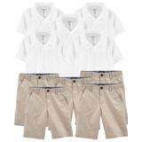 Carters Uniform Shirt and Shorts Set