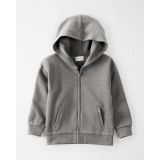 Carters Organic Cotton Ribbed Hooded Jacket