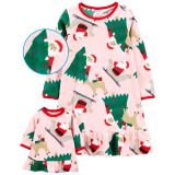 Carters Christmas Matching Nightgown & Doll Nightgown Set