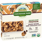 Cascadian Farm Organic Peanut Butter Chocolate Chip Protein Bars, 8.85 oz