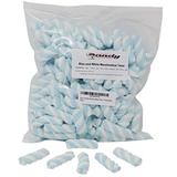 Casey Anns Candies Blue and White Marshmellow Twist