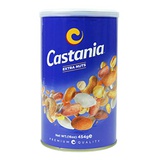 Castania BBQ Lebanese Nuts, Extra nuts Snack Mix, Pistachios, Almonds, Cashews, Hazelnuts, Peanuts, Pumpkin Seeds, Corn, and Chickpeas 16oz