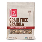 Caveman Foods Grain Free Keto Granola, Cinnamon Crunch Vegan Granola Mix, 7 Ounce Pouch