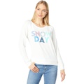 Chaser Snow Day Bliss Knit Long Sleeve Raglan Pullover