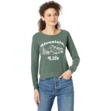 Chaser Mountain Life Recycled Bliss Knit Raglan Pullover