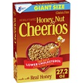Honey Nut Cheerios, Cereal with Oats, Gluten Free, 27.2 oz