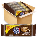 Chips Ahoy! Crunchy White Fudge Chunk Cookies In Family Size/18 Oz Packs, Chocolate Chip, 12 Count