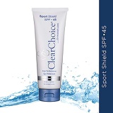 ClearChoice, Dermastart, Inc ClearChoice Sport Shield Sunscreen - Natural Face Sunscreen for Daily Use, SPF 45-4 Ounces