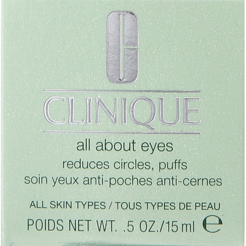  Clinique All About Eyes Cream for Unisex, 0.5 Ounce