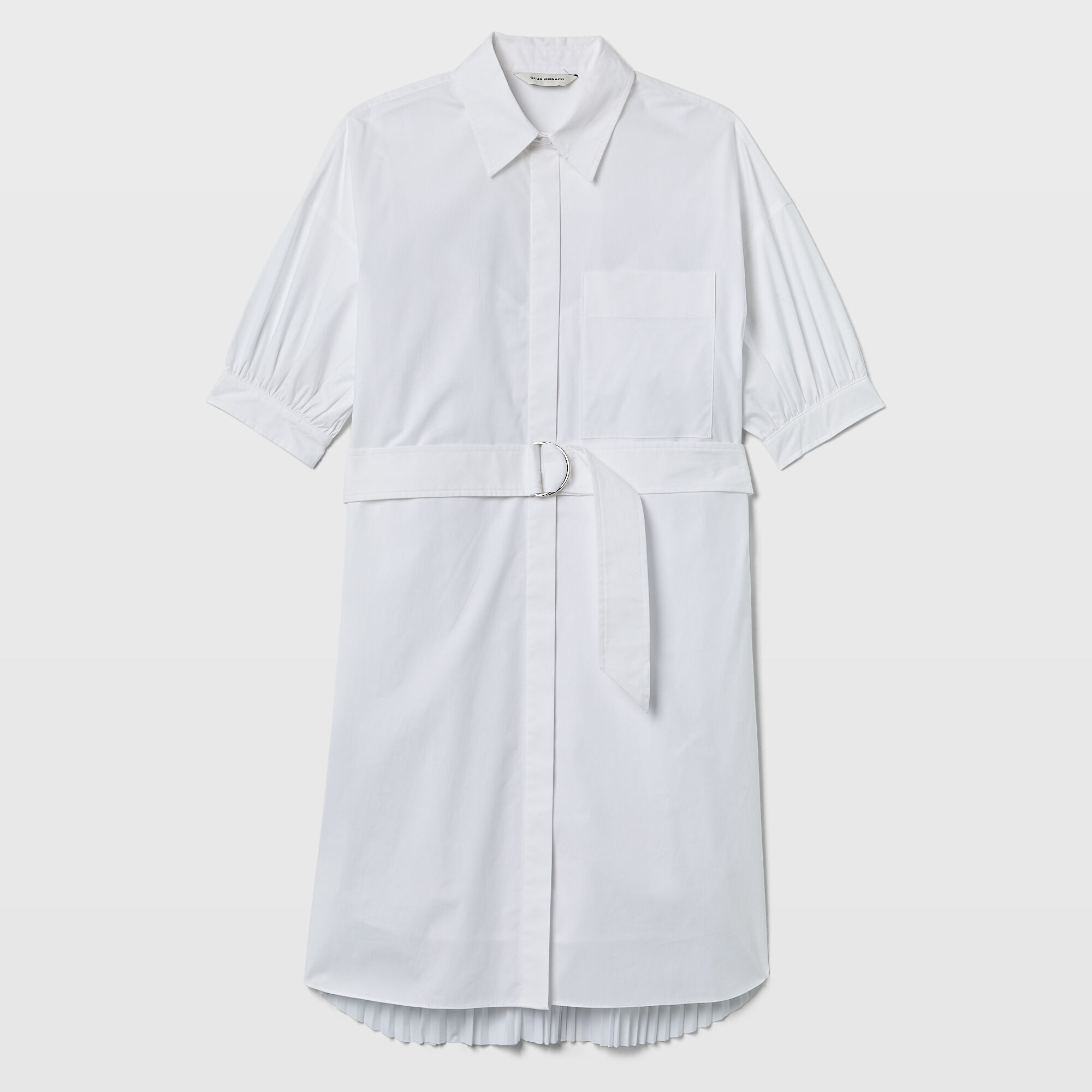 클럽모나코 Novel Pleated Shirt Dress