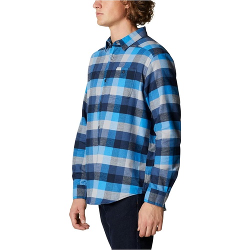 콜롬비아 Columbia Mens Cornell Woods Flannel Long Sleeve Shirt