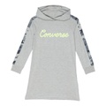Converse Kids Camo Inset Hoodie Dress (Little Kids)