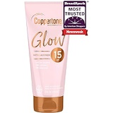 Coppertone Glow Hydrating Sunscreen Lotion with Illuminating Shimmer Minerals and Broad Spectrum SPF 15, Water-resistant, Fast-drying, Free of Parabens, PABA, Phthalates, Oxybenzon