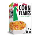 Kelloggs Corn Flakes, Breakfast Cereal, Original, 36oz (6 Count)