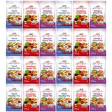 Custom Varietea Healthy Premium Assorted Nuts and Fruits Snack Mix Sampler Variety Pack, Good for the Heart by Variety Fun (Care Package 48 Count)