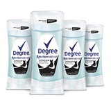 DEGREE UltraClear Antiperspirant for Women Protects from Deodorant Stains Black+White Deodorant for Women, 2.6 oz, Basic, Black + White, 4 Count, (Pack of 4)