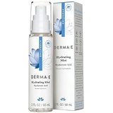 DERMA E Hydrating Mist with Hyaluronic Acid 2 oz Pack of 2